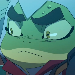 Currently an image of Bullfrog of Captain Laserhawk, but imagine there's a drawing of how I approximately look like.
